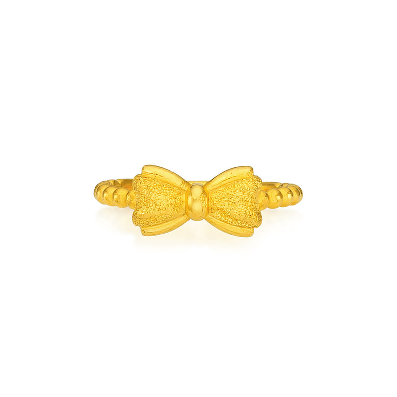 순금 볼륨리본 반지 3.75g